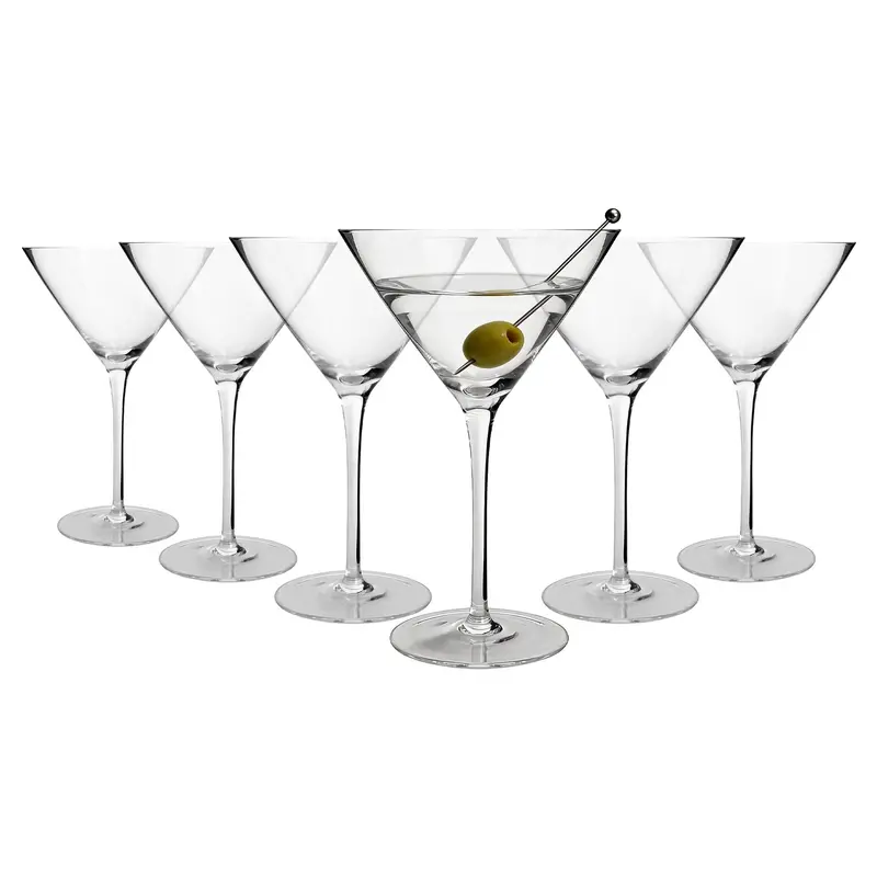 Hoxton 260Ml Crystal Martini Glasses – Set Of 6 1