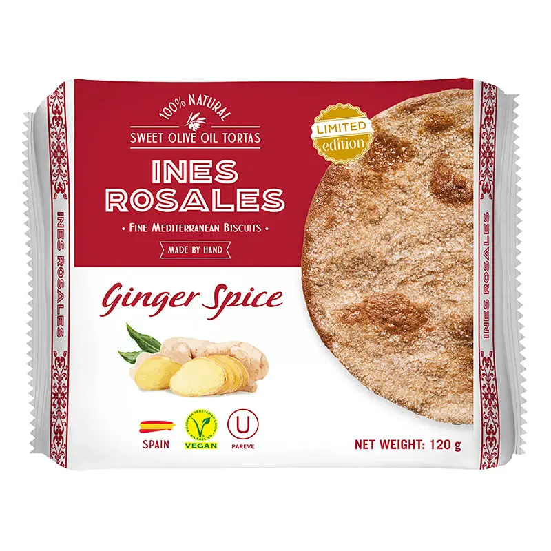 Ines Rosales Ginger & Spice Tortas – Traditional Spanish Olive Oil Cookies 1