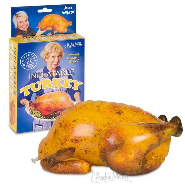 Inflatable Thanksgiving Turkey Decoration – Festive Holiday Prop 1