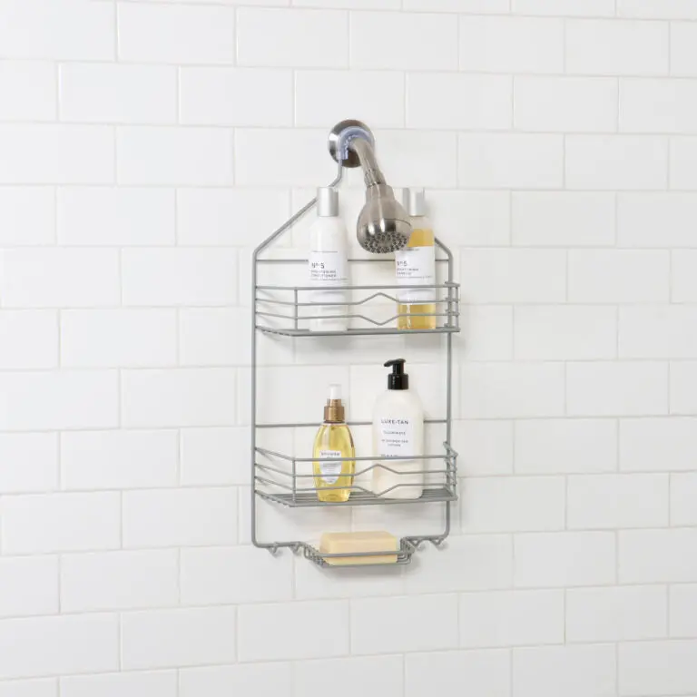 Jacob Powder-Coated Shower Organizer By Moda At Home 1