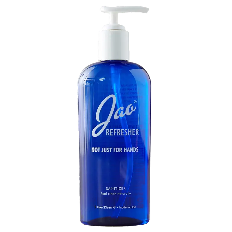 Jao Refresher Alcohol-Based Sanitizer – 8 Oz (Not Just For Hands) 1
