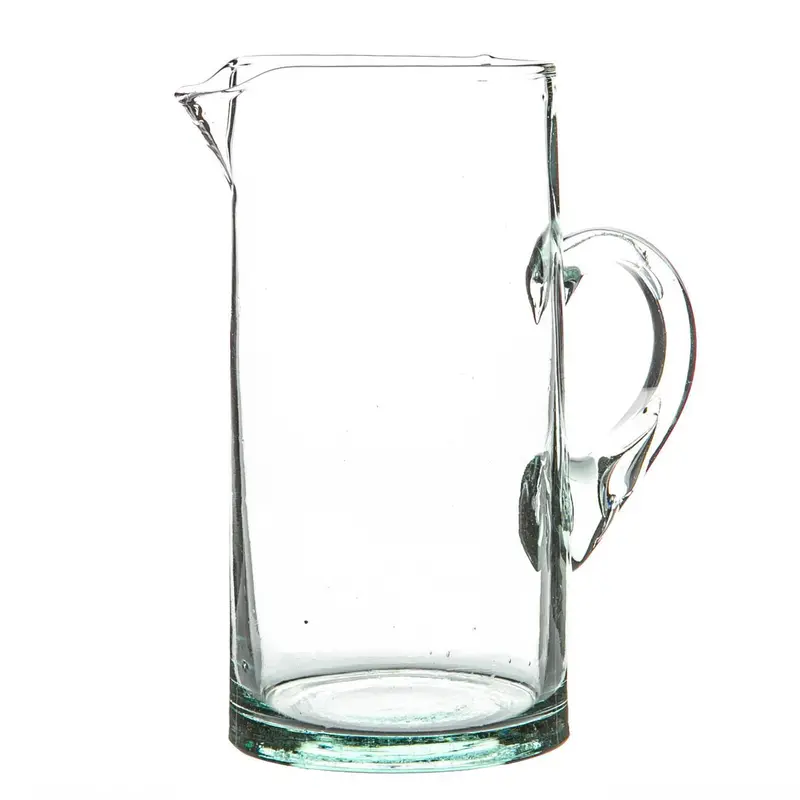 Jebel Recycled Glass Pitcher – 1L, Sustainable Serving Jug 1