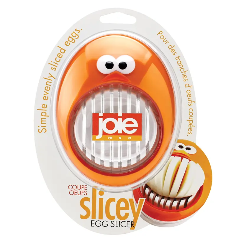 Joie Slicey Egg Slicer – Stainless Steel Wire Cutter With Base 1