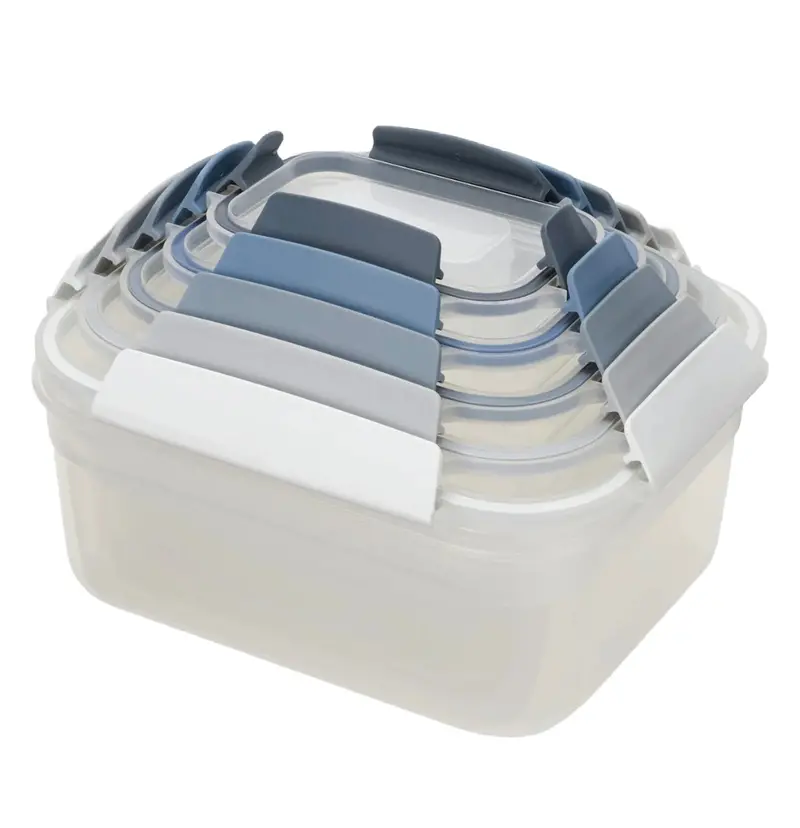 Joseph Joseph Nest Lock Food Storage Set – Sky Blue 10-Piece Stackable Container System 1