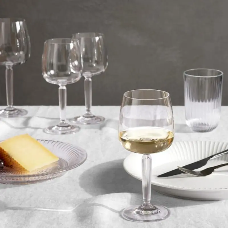 Kähler Hammershoi White Wine Glass Set (2 Pcs) 1