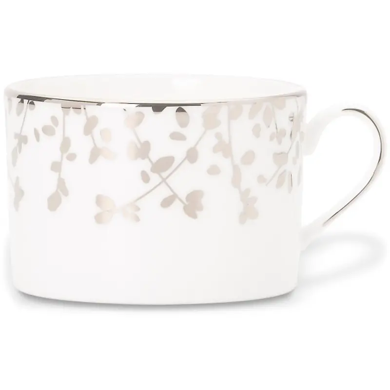 Kate Spade Gardner Street Platinum Coffee Cup 1