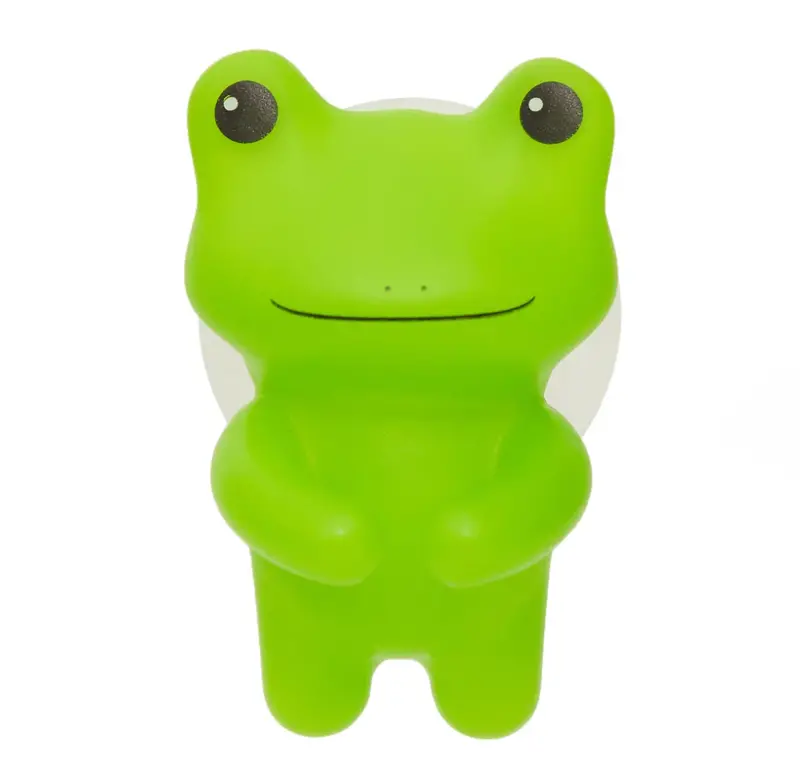 Kikkerland Frog-Shaped Toothbrush Holder – Playful Bathroom Organizer 1