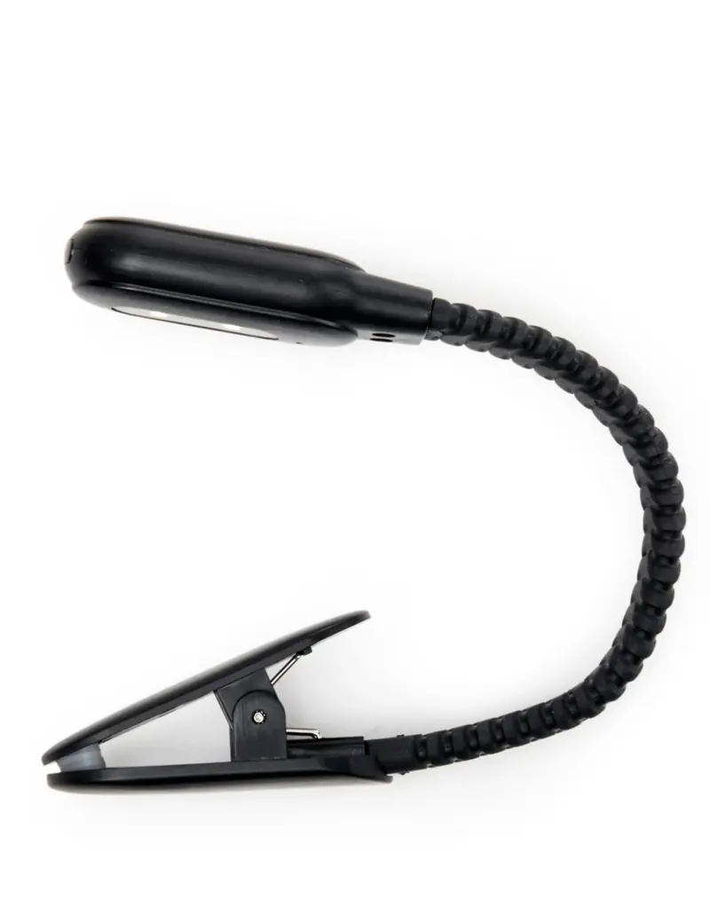 Kikkerland Rechargeable Led Book Light In Matte Black 1