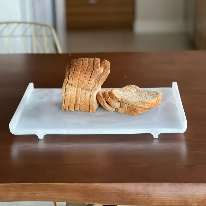 Kinor Resin Swirl Tray – Organic-Inspired Serving Tray 1