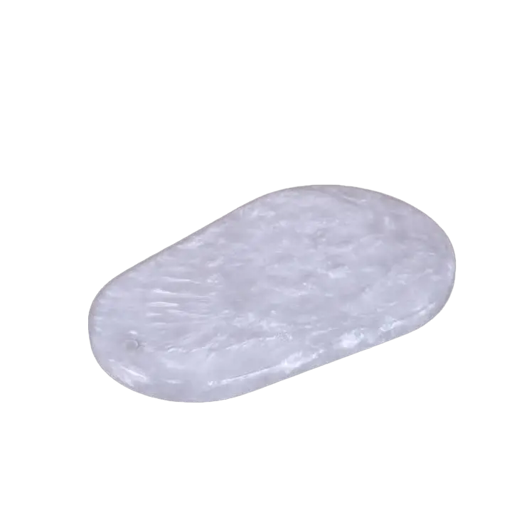 Kinor Resin White Swirl Cheese Board – Stylish Charcuterie Surface 1