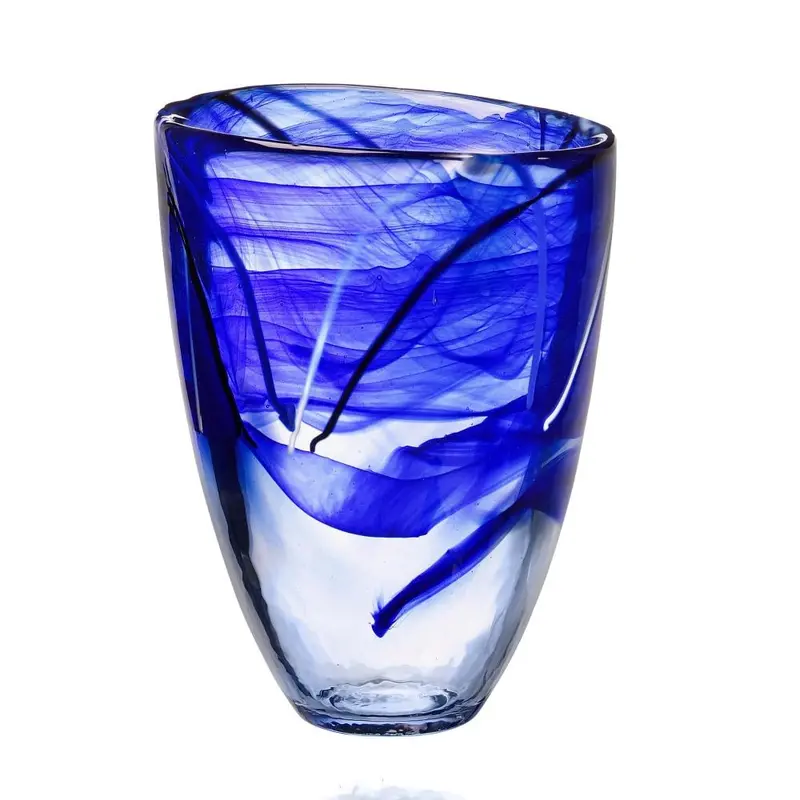 Kosta Boda Contrast Sculptural Vase 2