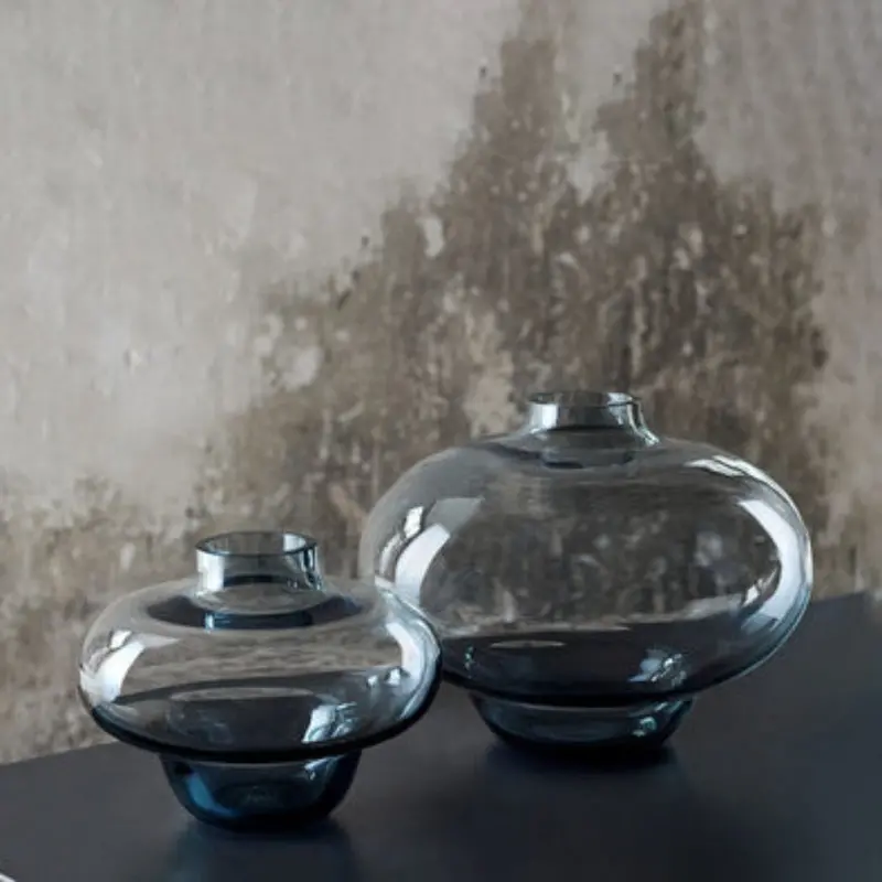Kosta Boda Kappa Sculptural Glass Vase 1