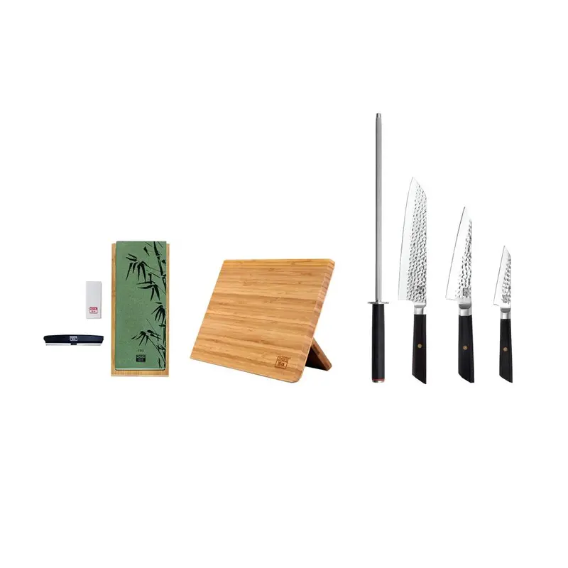 Kotai Essential 6-Piece Knife Set – Bunka Series, Value-Focused Professional Kit 1