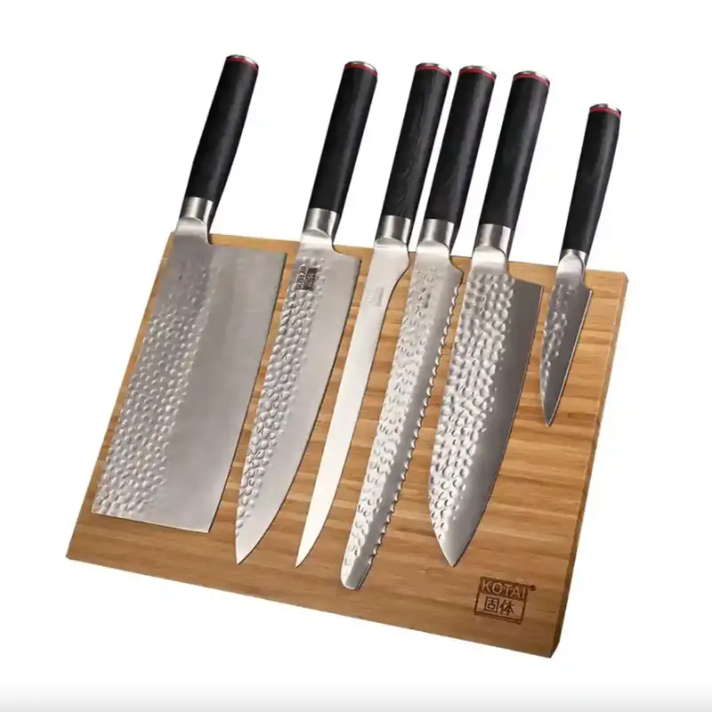 Kotai Magnetic Bamboo Knife Holder – Space-Saving, Eco-Friendly Storage 1