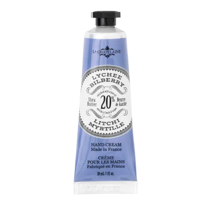 La Chatelaine Mini Hand Cream – Lychee Bilberry Fragrance 1