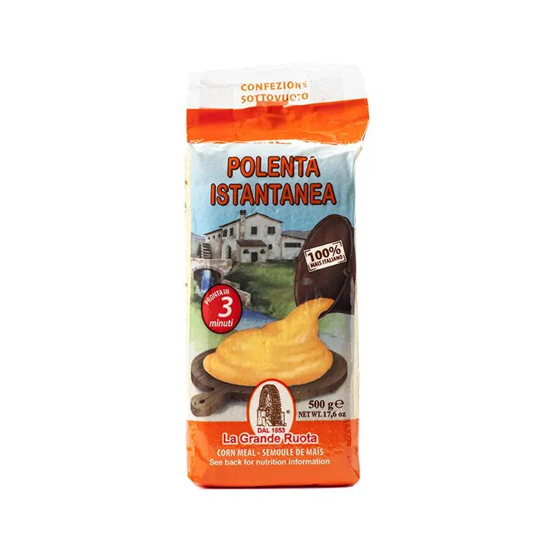 La Grande Ruota Quick-Cook Yellow Polenta – Fine-Cut Italian Cornmeal 1