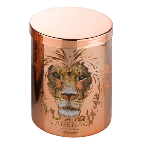 Ladenac Milano Africa Dominator Scented Jar Candle – 12 Oz Artisan Soy Wax 1