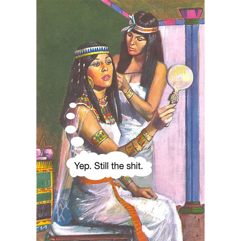 Ladybird Books The Shit-Themed Dark Humor Greeting Card 1
