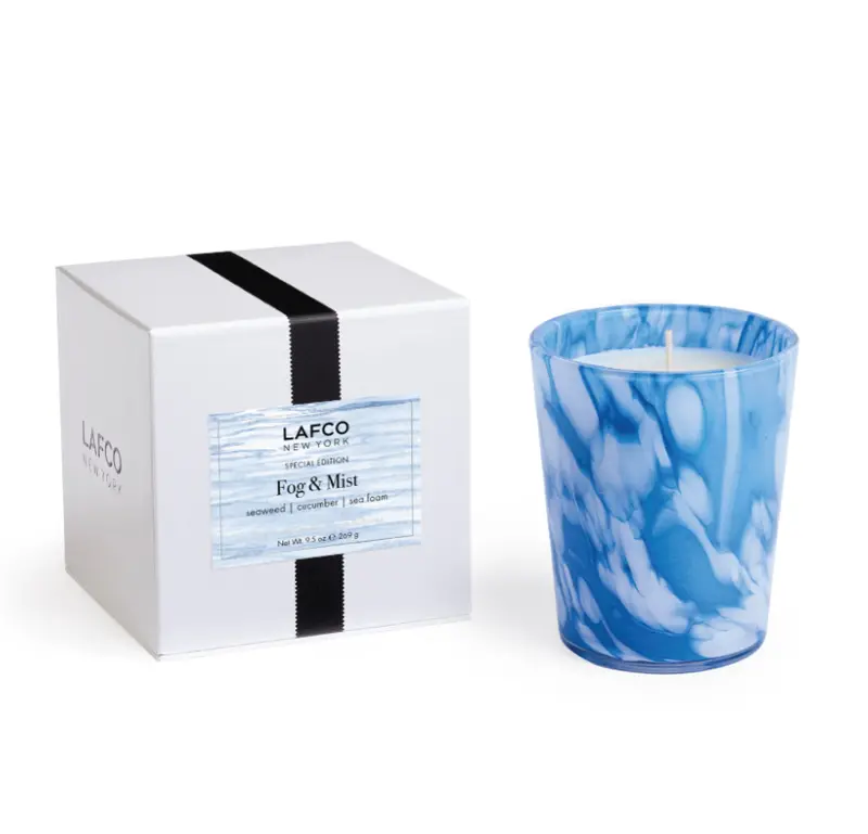 Lafco Fog & Mist Coastal Scented Candle – 9.5 Oz Tranquil Aroma 1