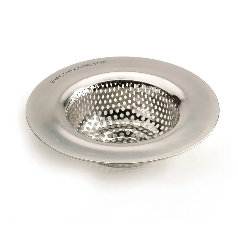 Large 4.5-Inch Stainless Steel Sink Strainer 1
