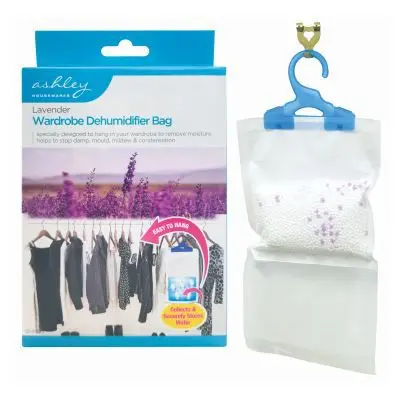 Lavender-Fragranced Hanging Closet Dehumidifier – Odour Neutralising 1