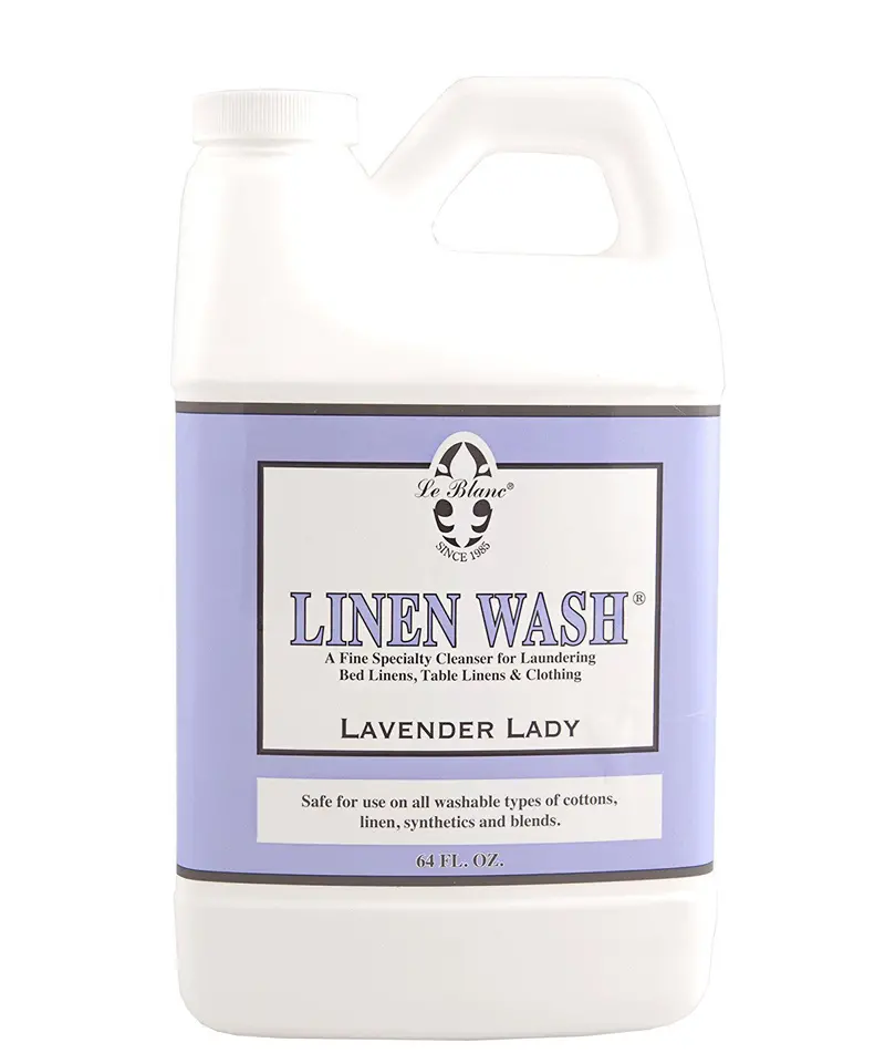 Le Blanc Lavender-Scented Linen Detergent (64 Oz) 1