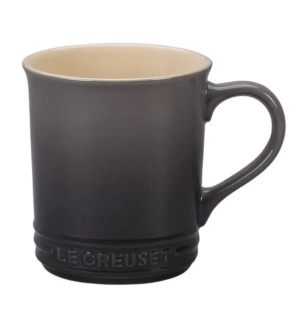 Le Creuset Oyster 14-Ounce Ceramic Mug – Oven-Safe & Dishwasher-Safe 1