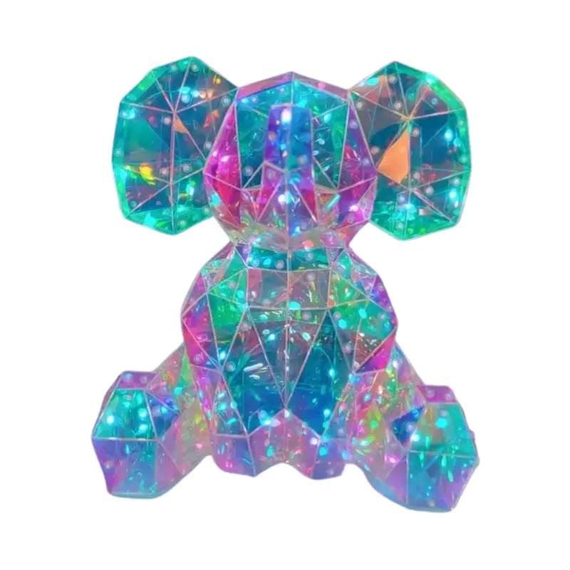 Led-Illuminated Elephant Decor – 17-Inch Tall 1