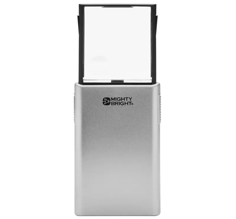 Led-Illuminated Pop-Up Pocket Magnifier For Close-Up Tasks 1