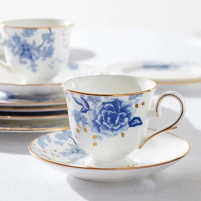Lenox Garden Grove Teacup – Classic Shape With Floral-Inspired Rim Detail 1