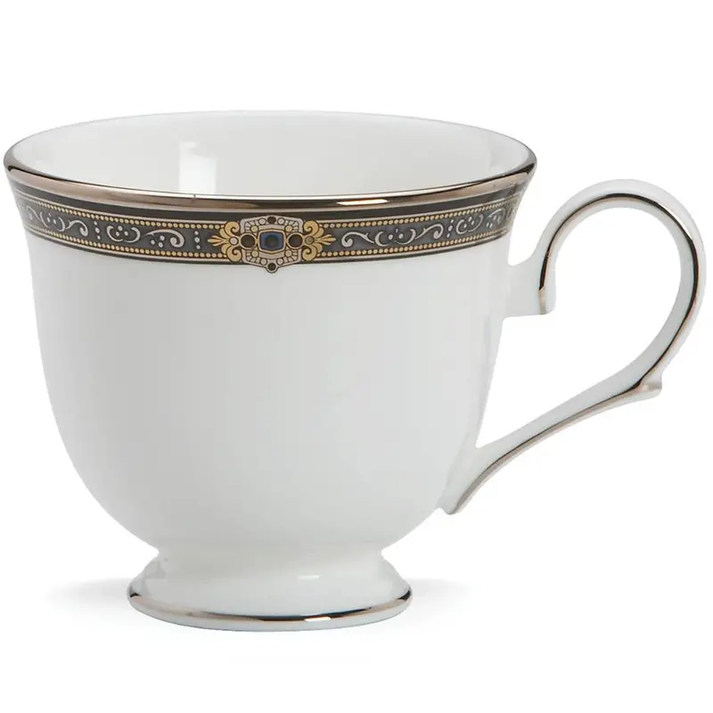 Lenox Vintage Jewel Teacup – Fine Porcelain With Jewel-Tone Trim 1
