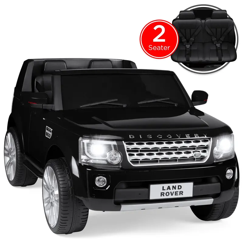 Licensed 12V Land Rover Ride-On Vehicle – Two-Seater With Parental Remote Control 2