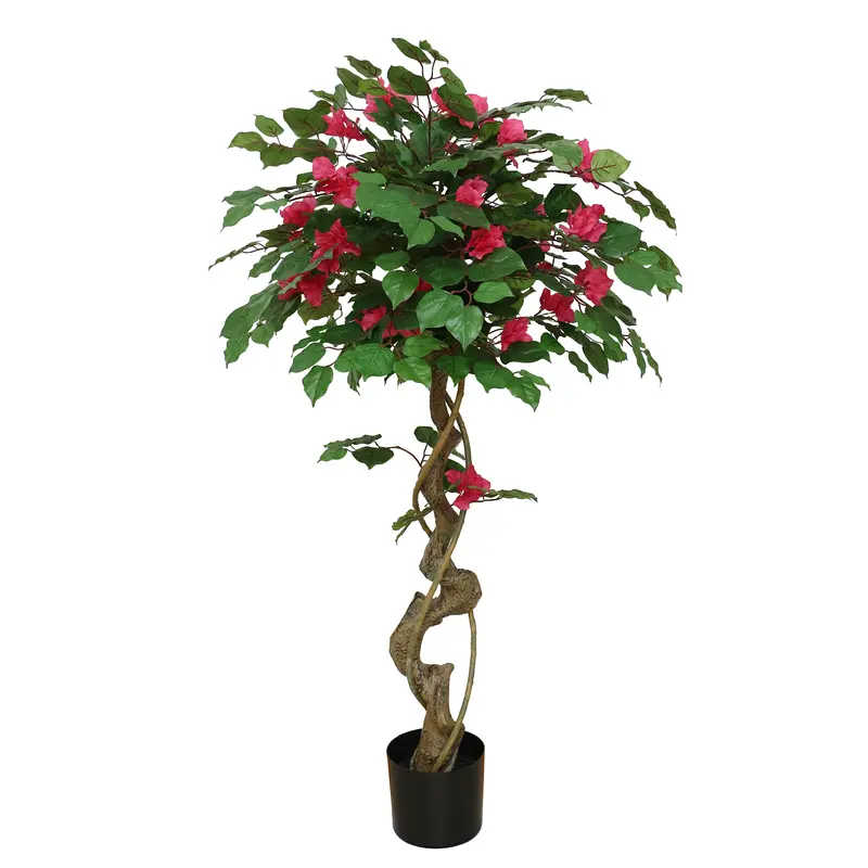 Magenta Bougainvillea Artificial Tree 1