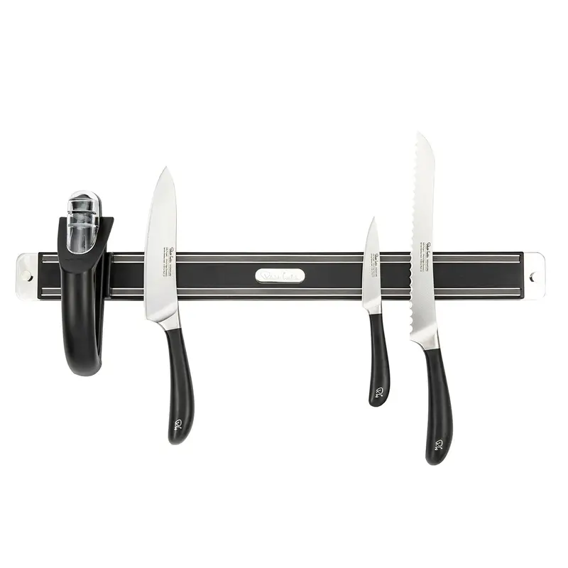 Magnetic Knife Rack Set – Signature Series For Kitchen Walls 1