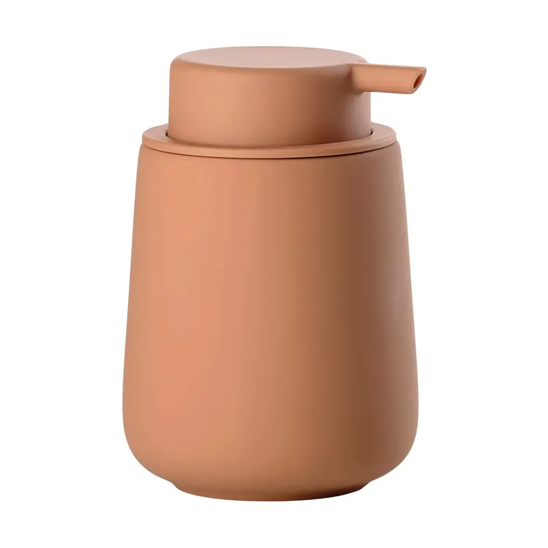 Mandarin-Tone Zone Nova Soap Dispenser – Ergonomic Pump, Refillable Design 1