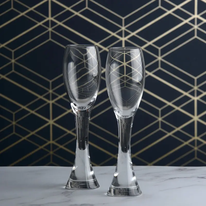 Manhattan Collection Champagne Flutes – Set Of 2 By Anton Studio Designs 1