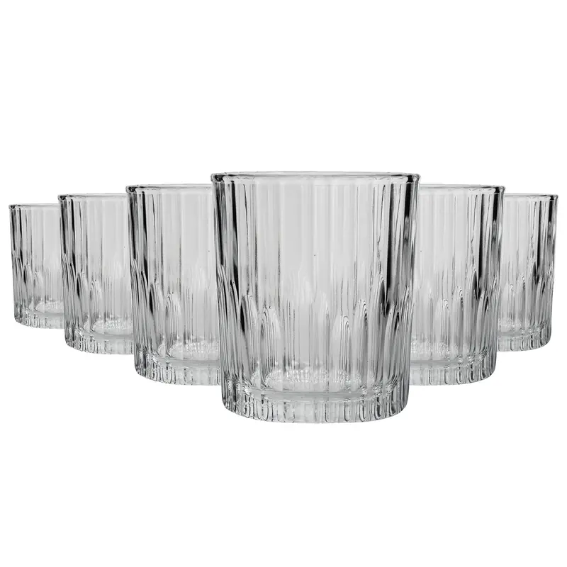 Manhattan Whiskey Tumblers – 220Ml, Set Of 6 1