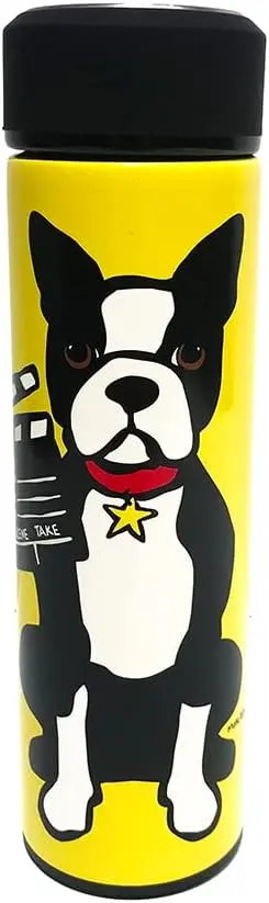 Marc Tetro Hollywood-Inspired Boston Terrier Insulated Stainless Steel Water Bottle – 17 Oz 1