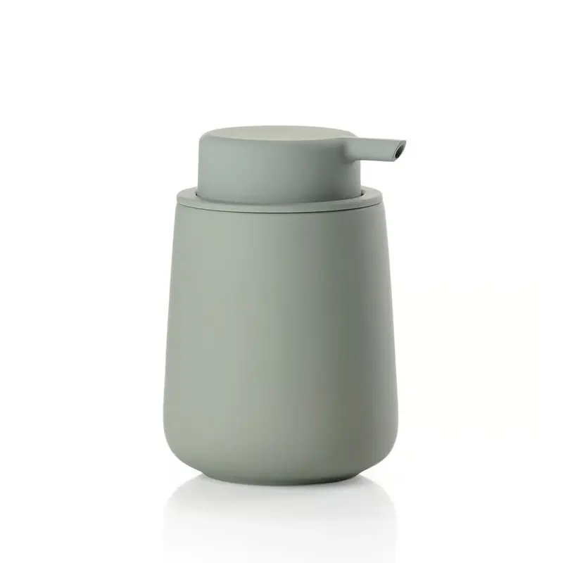 Matcha Green Soap Dispenser – Zone Nova Refillable Bottle With Smooth Action Pump 1