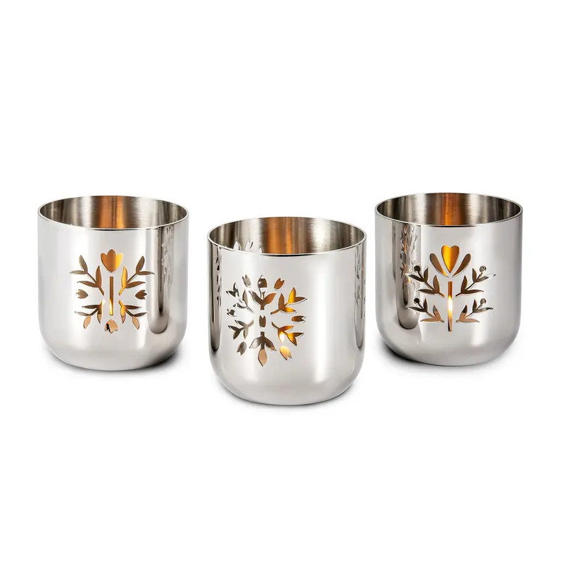 Meadow Trio Tealight Holders – Set Of 3 1