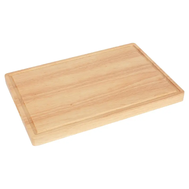 Medium Butcher Block Chopping Board – 45 × 30 Cm Dense Grain Construction 1