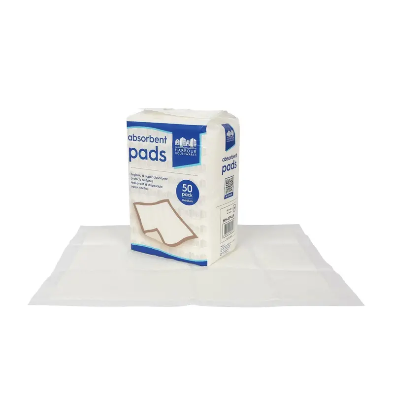 Medium Disposable Incontinence Bed Pads (45 × 60 Cm) – Pack Of 50 1