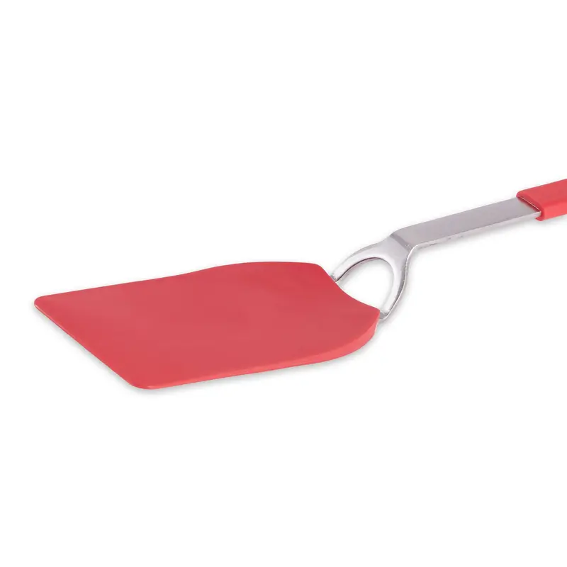 Medium-Flex Red Nylon Spatula For Everyday Cooking 1