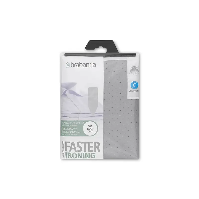 Metalized Ironing Board Cover – 49" X 18" With 2Mm Foam Padding 1