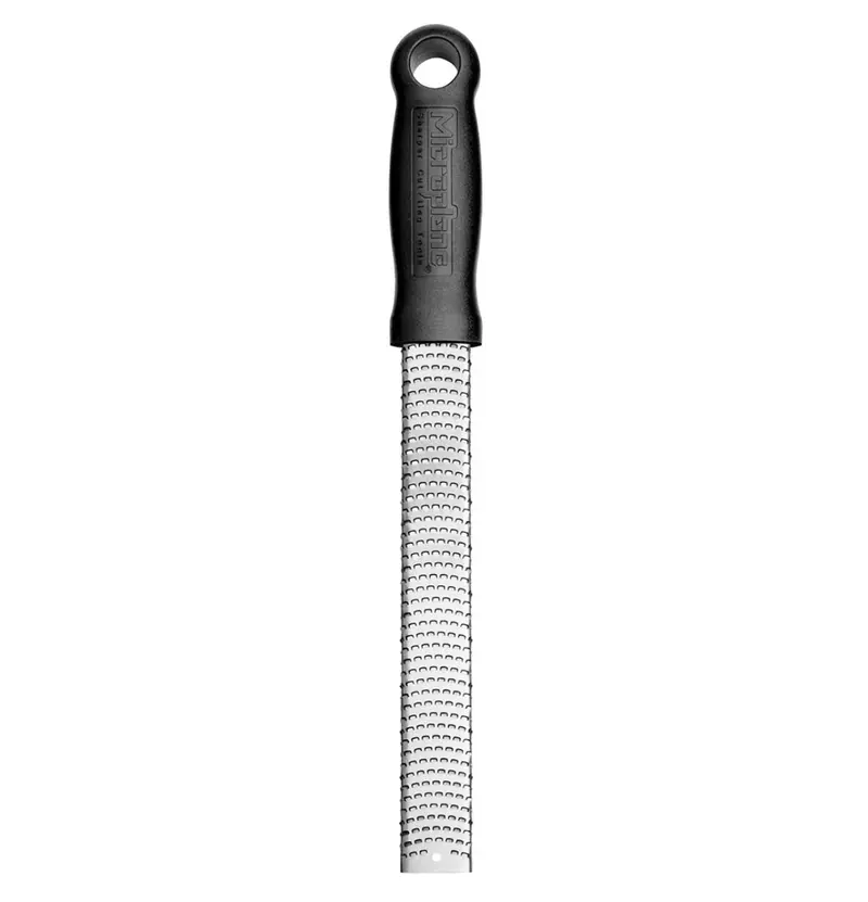 Microplane Classic Zester And Cheese Grater – Stainless Steel, Black Handle 1