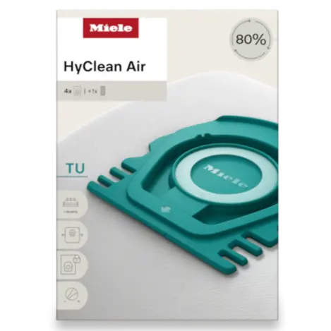 Miele Hyclean Air Vacuum Bags For Guard L1 & S1 Models – 4-Pack Replacement 1