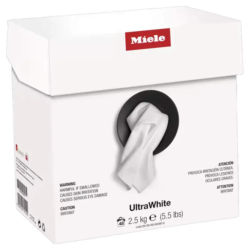 Miele Ultrawhite Powder Laundry Detergent – 48 Loads 1