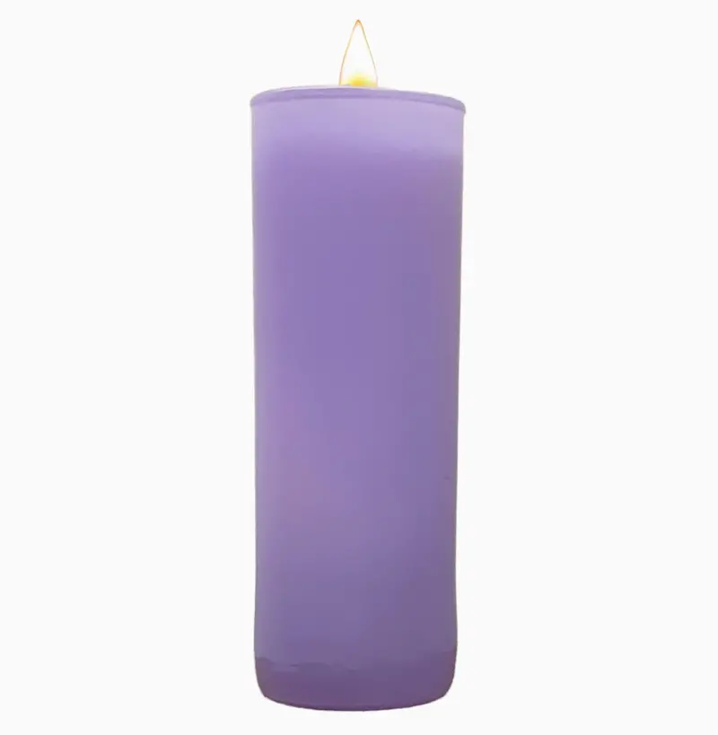 Mixture Lavender Votive Scented Candle – 2-Ounce, Blackberry Vetiver Blend 1