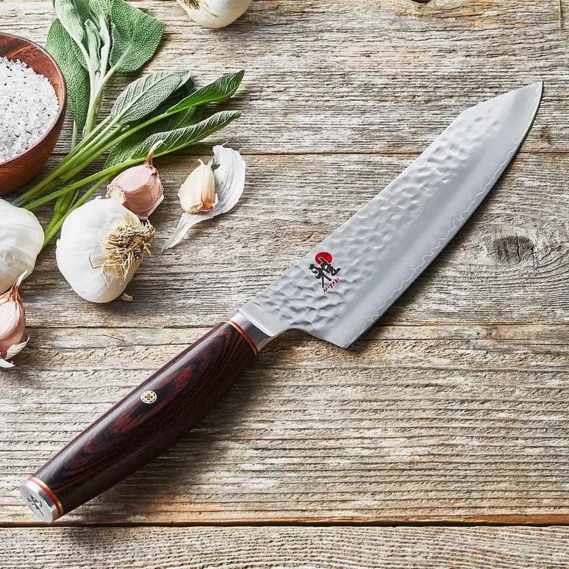 Miyabi Artisan Rocking Santoku – 7-Inch All-Purpose Knife 1