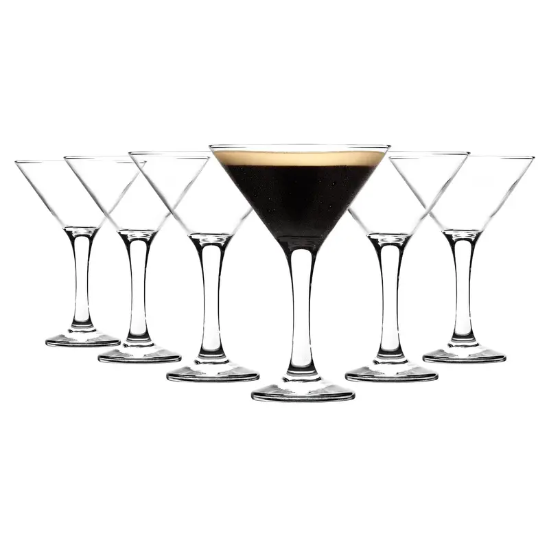 Modern Espresso Martini Serving Glasses – 175Ml, Pack Of 6 1